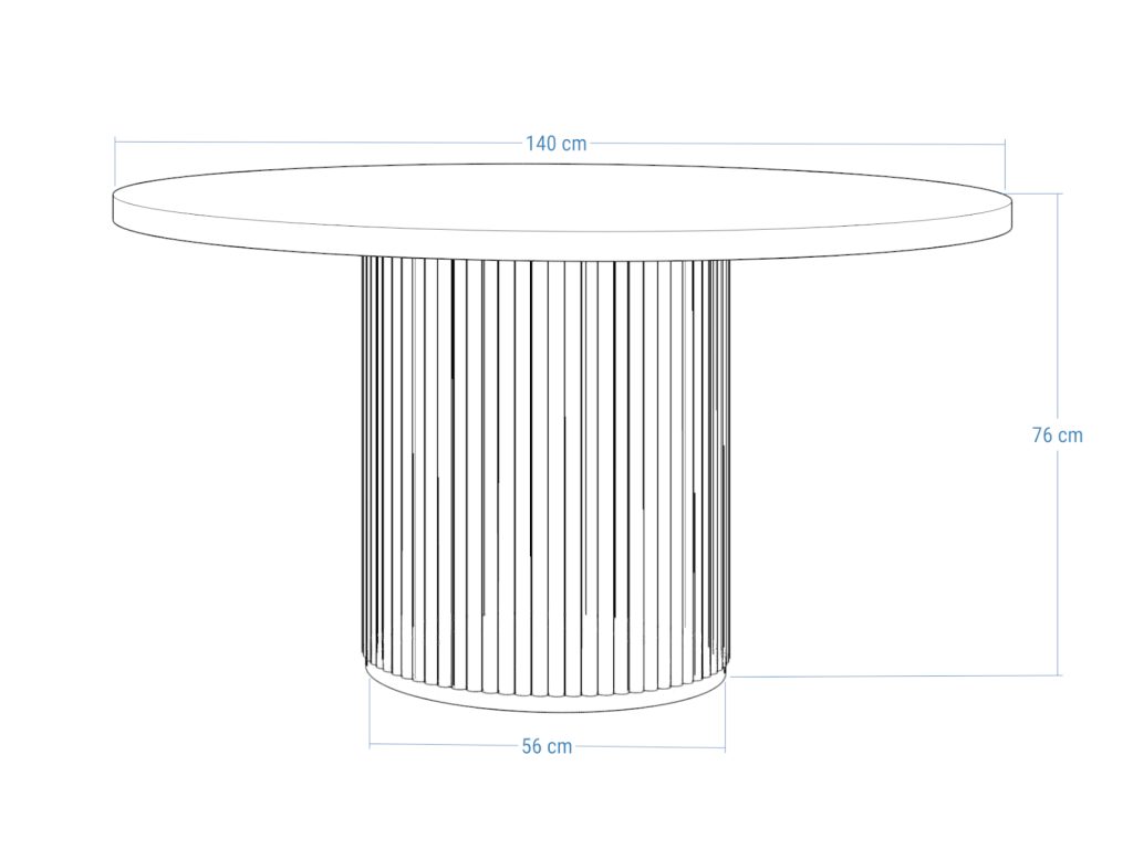 Nowoczesny stół dębowy Toro - obrazek 6