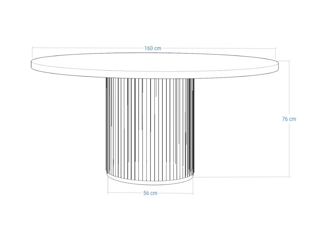Nowoczesny stół dębowy Toro - obrazek 7