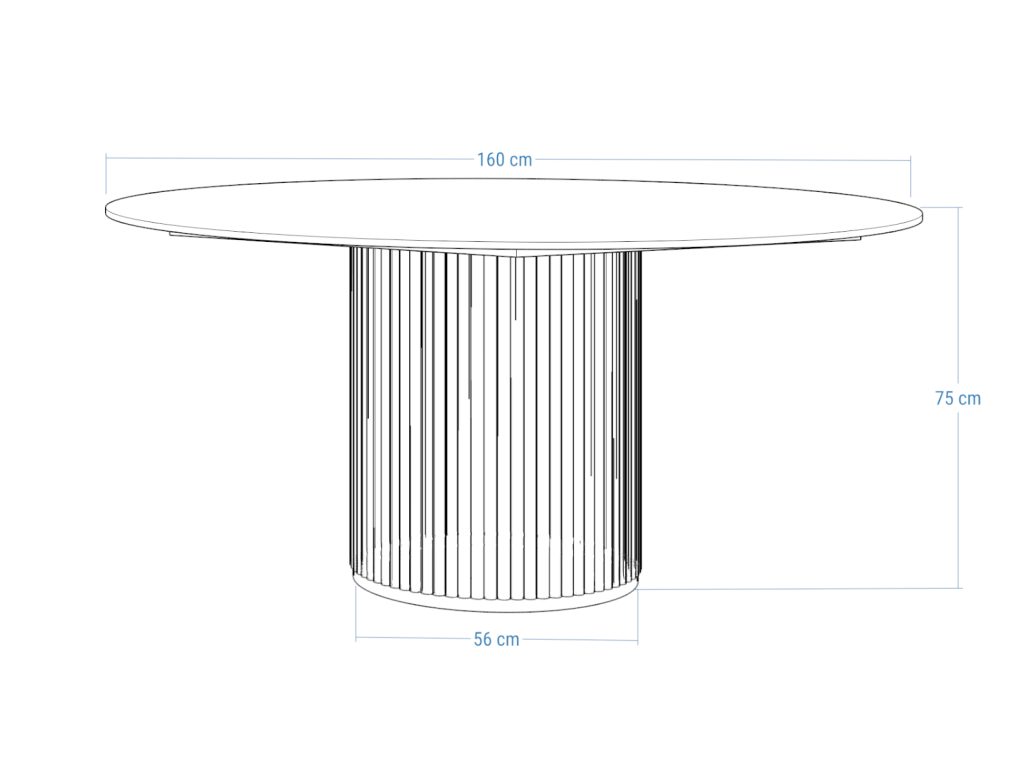 Nowoczesny stół ze spieku kwarcowego Toro - obrazek 7