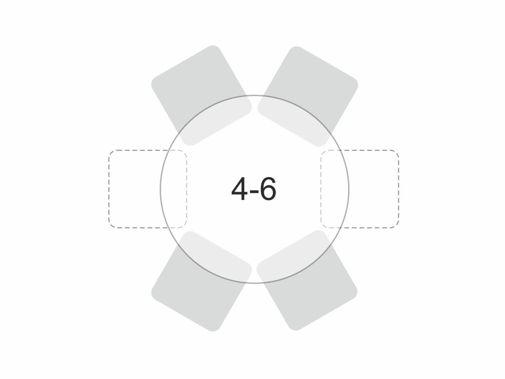 Okrągły Stół Pająk Średnica 140 cm - obrazek 8