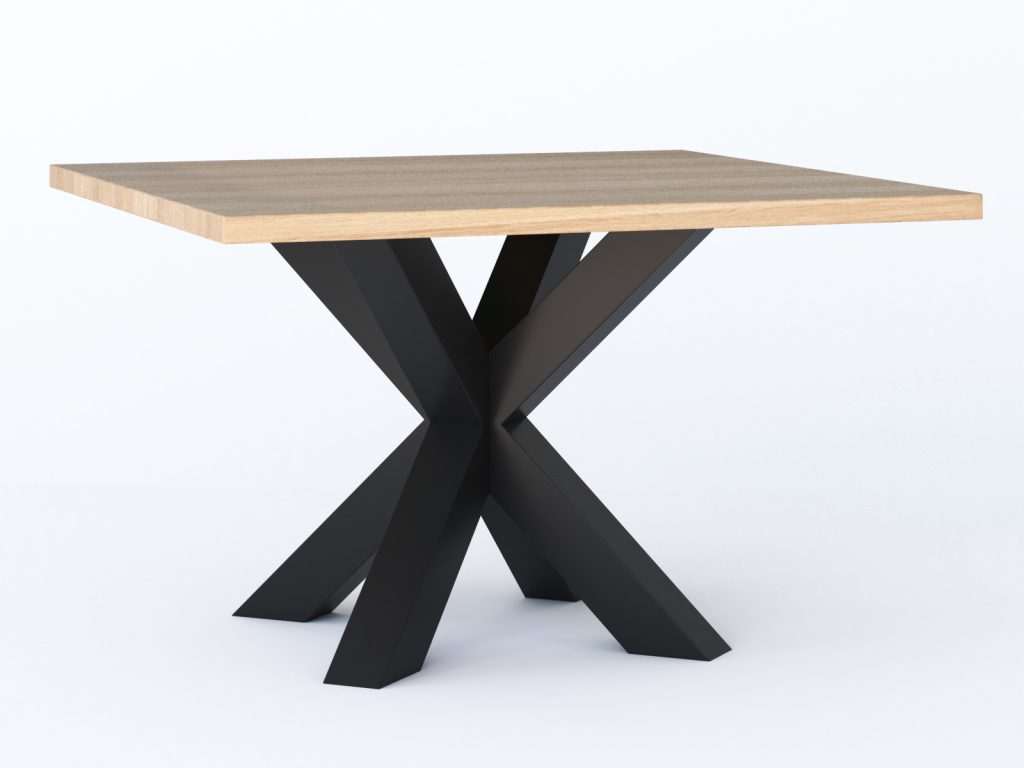 Kwadratowy Stół Pająk Heavy 120x120cm - obrazek 4