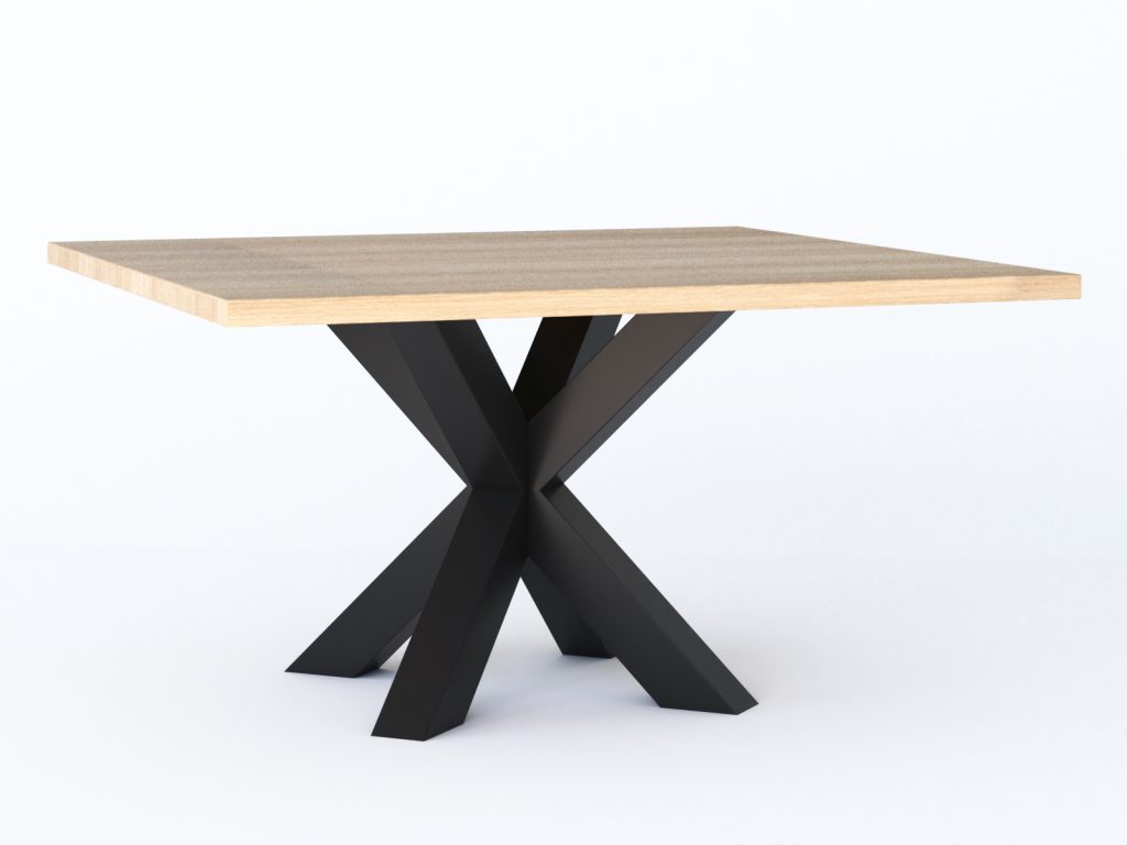 Kwadratowy Stół Pająk Heavy 140x140cm - obrazek 4