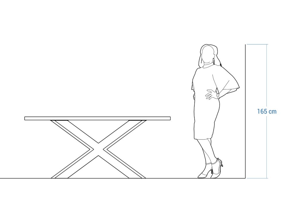 Stół Pająk Heavy 180x90cm - obrazek 5