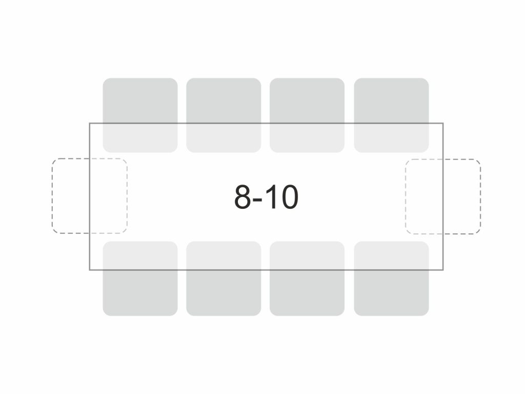 Duży Stół Pająk Heavy 240x100cm - obrazek 6