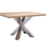 Kwadratowy Stół Pająk Heavy Chrom 140x140cm