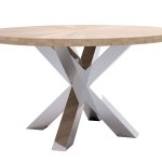 Okrągły Stół Pająk Heavy Chrom Średnica 140 cm