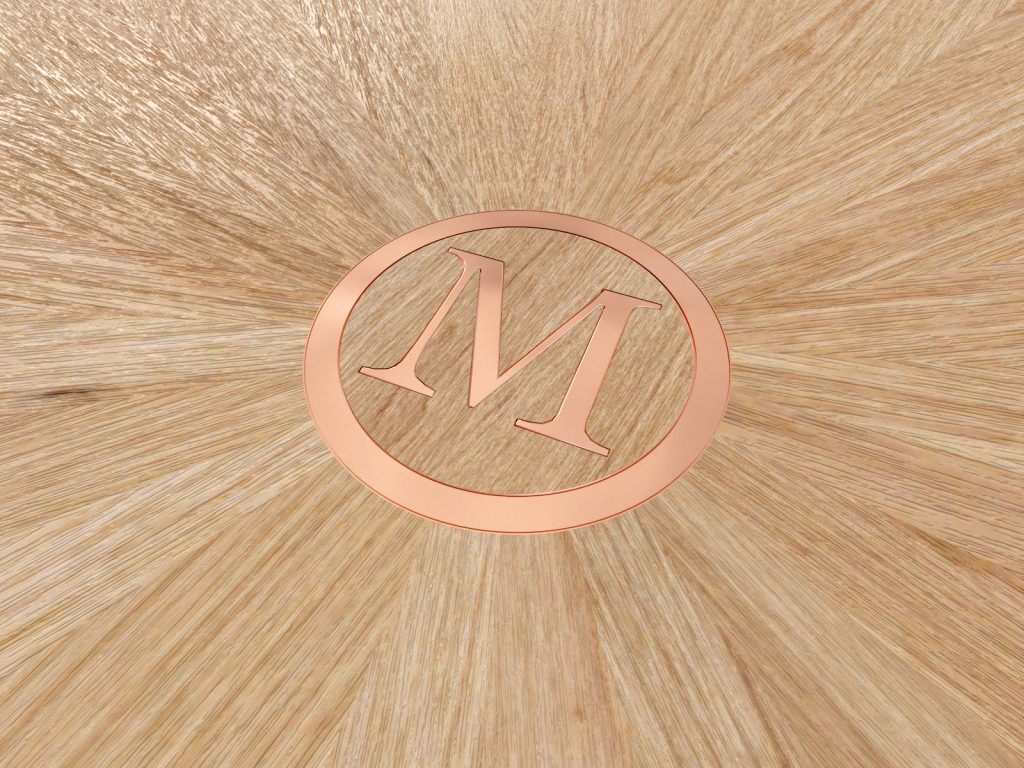 Okrągły Stół Pająk Heavy Chrom Średnica 140 cm - obrazek 5