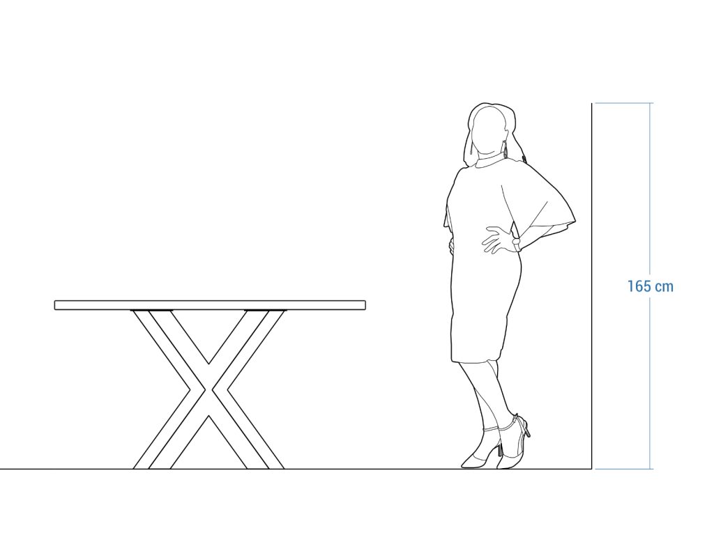 Okrągły Stół Pająk Heavy Chrom Średnica 140 cm - obrazek 8