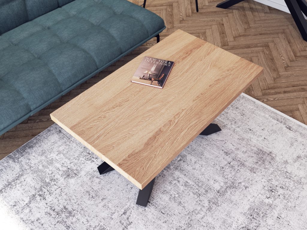 Stolik Pająk Slim 60x100cm - obrazek 3