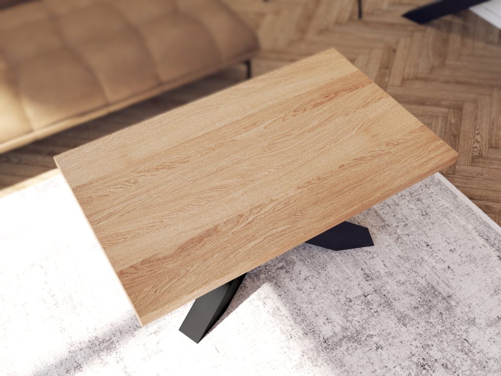 Stolik Pająk heavy 60x100cm - obrazek 3