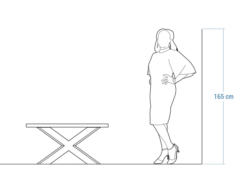 Stolik Pająk heavy 60x100cm - obrazek 6