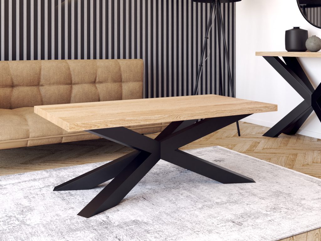 Stolik Pająk Heavy 70x130cm - obrazek 2