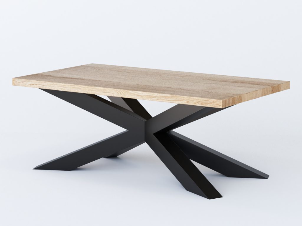 Stolik Pająk Heavy 70x130cm - obrazek 4