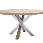 Okrągły Stół Pająk Chrom Średnica 160 cm