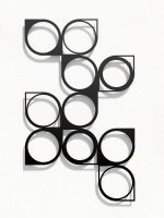 Dekoracja ścienna metalowa na rośliny pnące Trejaż Malla L 56x94 cm - obrazek 2