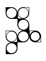 Dekoracja ścienna metalowa na rośliny pnące Trejaż Malla M 56x75 cm