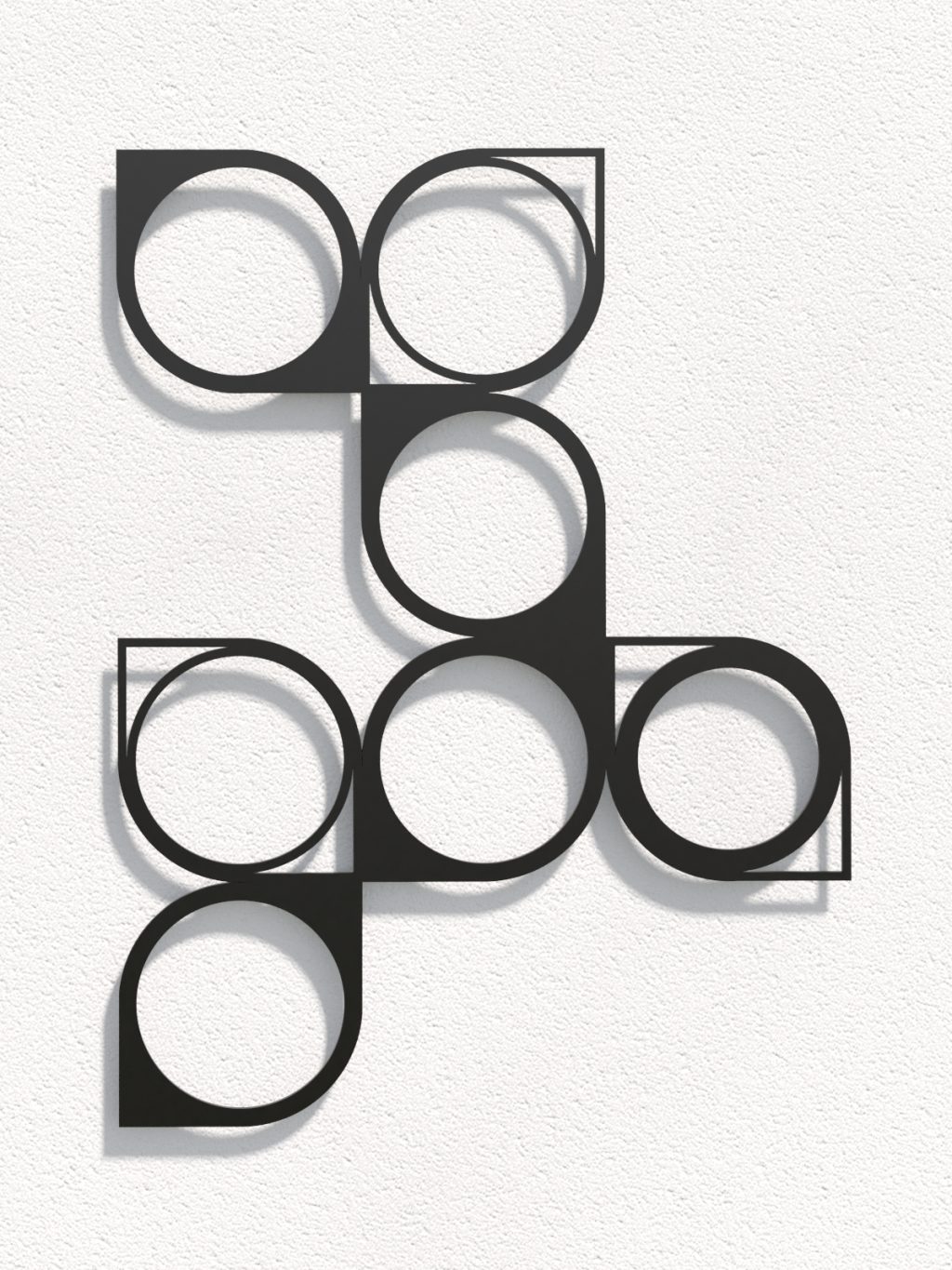 Dekoracja ścienna metalowa na rośliny pnące Trejaż Malla M 56x75 cm - obrazek 2