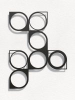 Dekoracja ścienna metalowa na rośliny pnące Trejaż Malla M 56x75 cm - obrazek 2