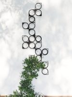 Dekoracja ścienna metalowa na rośliny pnące Trejaż Malla M 56x75 cm - obrazek 3