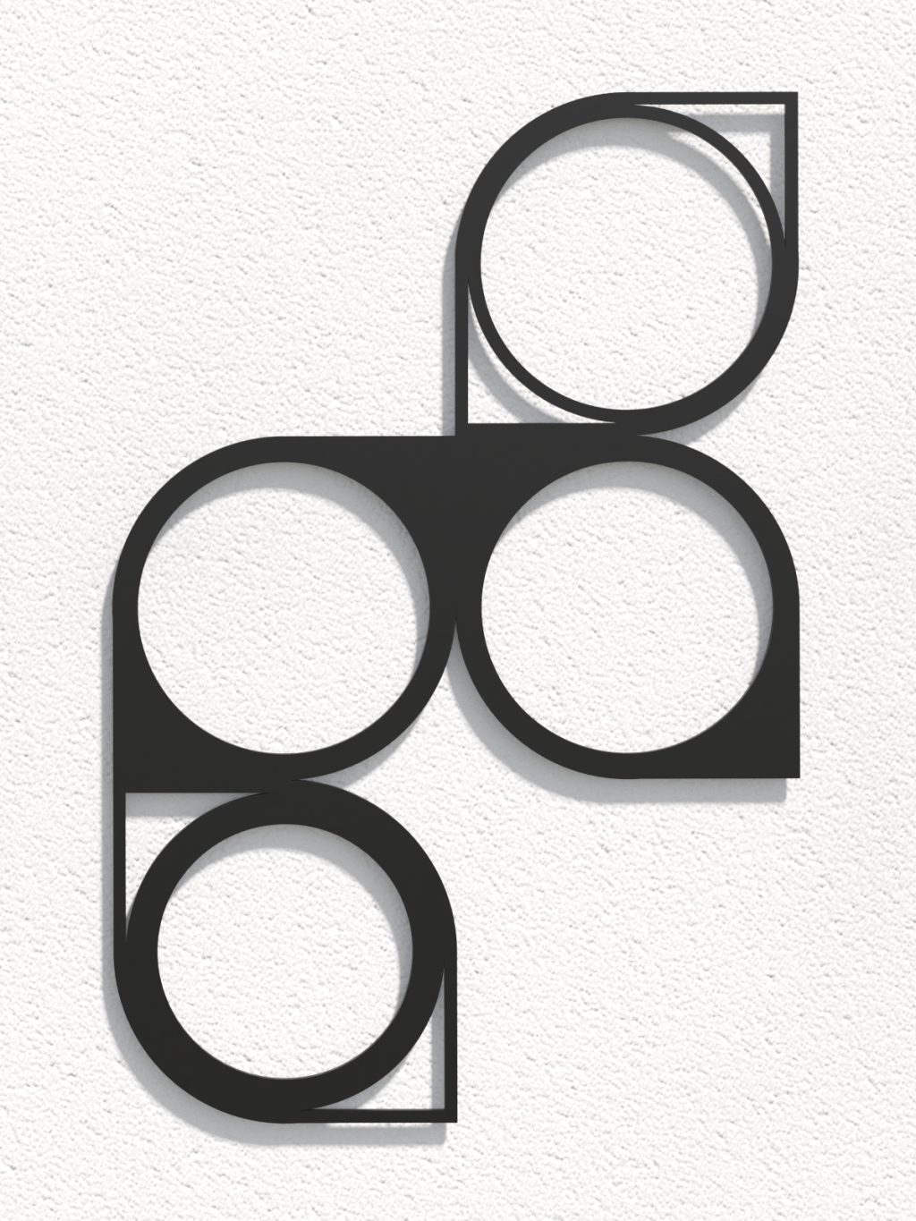 Dekoracja ścienna metalowa na rośliny pnące Trejaż Malla S 38x56 cm - obrazek 2