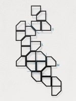 Dekoracja ścienna metalowa na rośliny pnące Trejaż Rima L 53x88 cm - obrazek 4