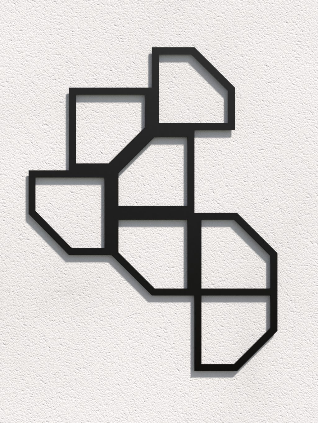 Dekoracja ścienna metalowa na rośliny pnące Trejaż Rima M 52x68 cm - obrazek 5