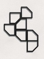 Dekoracja ścienna metalowa na rośliny pnące Trejaż Rima M 52x68 cm - obrazek 5