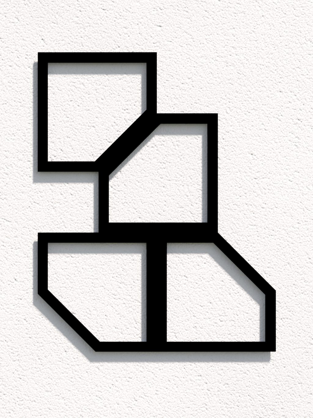 Dekoracja ścienna metalowa na rośliny pnące Trejaż Rima S 35x44 cm - obrazek 2