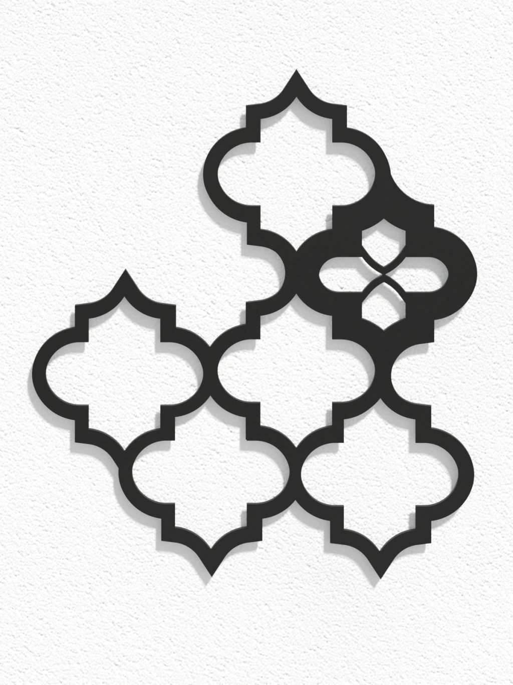 Dekoracja ścienna metalowa na rośliny pnące Trejaż Maroko S 45x50 cm - obrazek 2