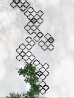 Dekoracja ścienna metalowa na rośliny pnące Trejaż Maroko S 45x50 cm - obrazek 3