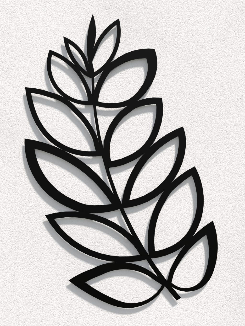 Dekoracja ścienna metalowa na rośliny pnące Trejaż Floral L 55x98 cm - obrazek 2