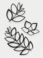 Dekoracja ścienna metalowa na rośliny pnące Trejaż Floral S 49x49 cm - obrazek 4