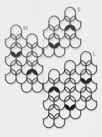 Dekoracja ścienna metalowa na rośliny pnące Trejaż Orient M 49x87 cm - obrazek 4