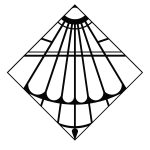 Dekoracja ścienna metalowa na rośliny pnące Trejaż Paro L 80x80 cm