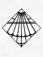 Dekoracja ścienna metalowa na rośliny pnące Trejaż Paro L 80x80 cm - obrazek 2