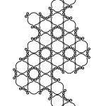 Dekoracja ścienna metalowa na rośliny pnące Trejaż Esso L 62x98 cm
