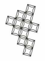 Dekoracja ścienna metalowa na rośliny pnące Trejaż Matte L 66x98 cm