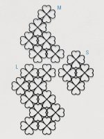 Dekoracja ścienna metalowa na rośliny pnące Trejaż Trebo M 61x80 cm - obrazek 3