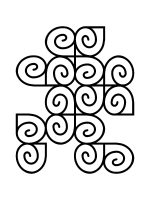 Dekoracja ścienna metalowa na rośliny pnące Trejaż Kumulus L 79x98 cm