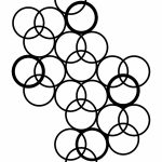 Dekoracja ścienna metalowa na rośliny pnące Trejaż Kulos L 67x95 cm