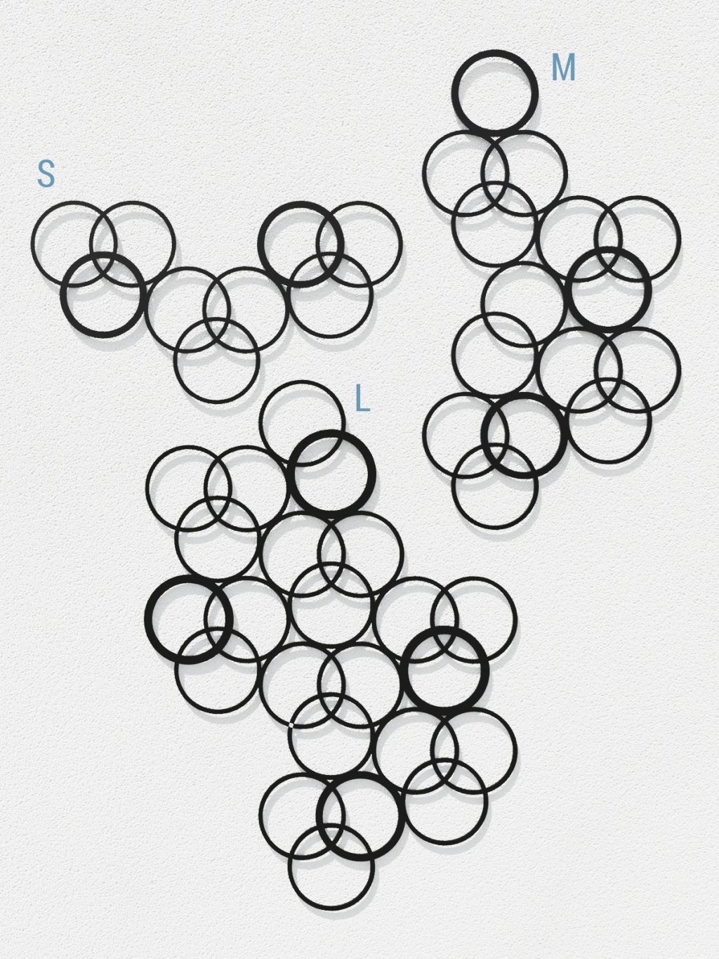 Dekoracja ścienna metalowa na rośliny pnące Trejaż Kulos L 67x95 cm - obrazek 2