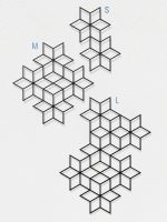 Dekoracja ścienna metalowa na rośliny pnące Trejaż Tahti M 69x69 cm - obrazek 3