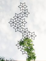 Dekoracja ścienna metalowa na rośliny pnące Trejaż Tahti S 44x55 cm - obrazek 2