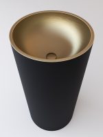 Umywalka wolnostojąca Tube średnica 37 cm - obrazek 3