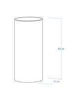 Umywalka wolnostojąca Tube średnica 37 cm - obrazek 5