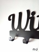 Wieszak metalowy na ubrania Witamy 40 cm - obrazek 3