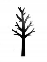 Wieszak metalowy ścienny Drzewo WIE113 130 cm
