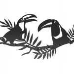 Wieszak metalowy ścienny Tukan WIE148 60 cm