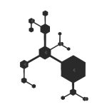 Wieszak ścienny metalowy Parts WIE154 50 cm