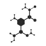 Wieszak ścienny metalowy Parts WIE154 80 cm